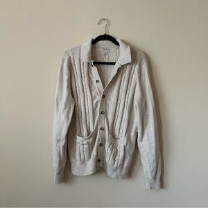J Crew Cable Knit Cardigan